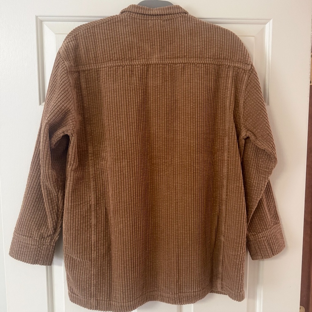 The Simple Folk The Corduroy Shirt Womens Camel - Picture 4 of 6